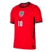 Echipament fotbal Anglia Jude Bellingham #10 Tricou Deplasare Mondial 2026 maneca scurta
