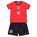 Echipament fotbal Anglia Jude Bellingham #10 Tricou Deplasare Mondial 2026 pentru copii maneca scurta (+ Pantaloni scurti)