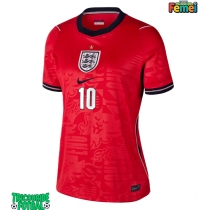 Echipament fotbal Anglia Jude Bellingham #10 Tricou Deplasare Mondial 2026 pentru femei maneca scurta