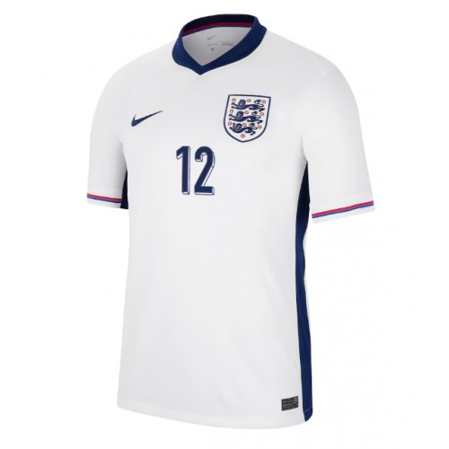 Echipament fotbal Anglia Kieran Trippier #12 Tricou Acasa European 2024 maneca scurta Echipament fotbal Anglia Kieran Trippier #12 Tricou Acasa European 2024 maneca scurta