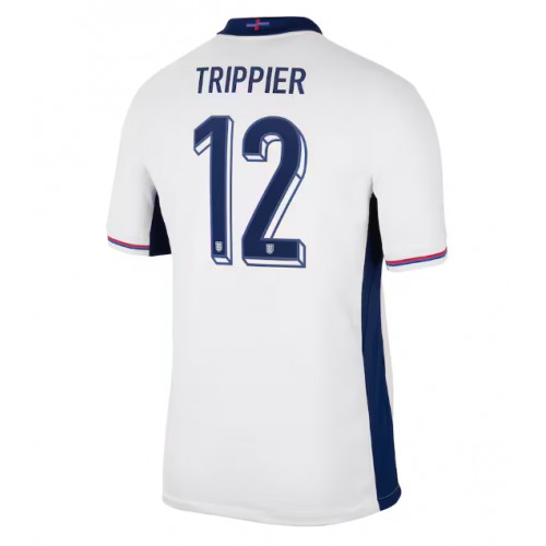 Echipament fotbal Anglia Kieran Trippier #12 Tricou Acasa European 2024 maneca scurta Echipament fotbal Anglia Kieran Trippier #12 Tricou Acasa European 2024 maneca scurta