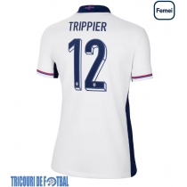 Echipament fotbal Anglia Kieran Trippier #12 Tricou Acasa European 2024 pentru femei maneca scurta