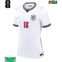 Echipament fotbal Anglia Kobbie Mainoo #16 Tricou Acasa Mondial 2026 pentru femei maneca scurta
