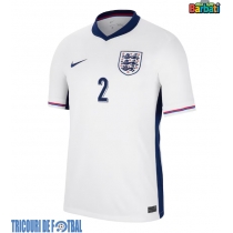 Echipament fotbal Anglia Kyle Walker #2 Tricou Acasa European 2024 maneca scurta