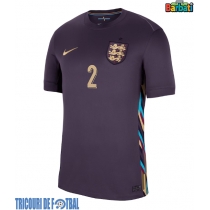 Echipament fotbal Anglia Kyle Walker #2 Tricou Deplasare European 2024 maneca scurta