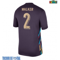 Echipament fotbal Anglia Kyle Walker #2 Tricou Deplasare European 2024 maneca scurta