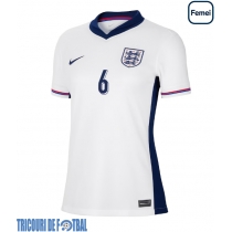 Echipament fotbal Anglia Marc Guehi #6 Tricou Acasa European 2024 pentru femei maneca scurta