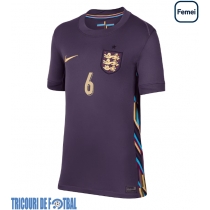 Echipament fotbal Anglia Marc Guehi #6 Tricou Deplasare European 2024 pentru femei maneca scurta