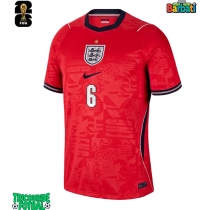 Echipament fotbal Anglia Marc Guehi #6 Tricou Deplasare Mondial 2026 maneca scurta