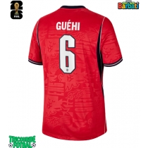 Echipament fotbal Anglia Marc Guehi #6 Tricou Deplasare Mondial 2026 maneca scurta