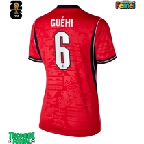 Echipament fotbal Anglia Marc Guehi #6 Tricou Deplasare Mondial 2026 pentru femei maneca scurta