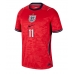 Echipament fotbal Anglia Marcus Rashford #11 Tricou Deplasare Mondial 2026 maneca scurta