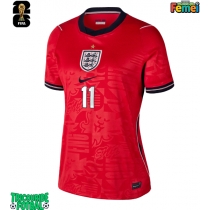 Echipament fotbal Anglia Marcus Rashford #11 Tricou Deplasare Mondial 2026 pentru femei maneca scurta