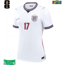 Echipament fotbal Anglia Morgan Rogers #17 Tricou Acasa Mondial 2026 pentru femei maneca scurta