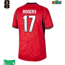 Echipament fotbal Anglia Morgan Rogers #17 Tricou Deplasare Mondial 2026 maneca scurta