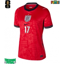 Echipament fotbal Anglia Morgan Rogers #17 Tricou Deplasare Mondial 2026 pentru femei maneca scurta