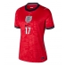 Echipament fotbal Anglia Morgan Rogers #17 Tricou Deplasare Mondial 2026 pentru femei maneca scurta