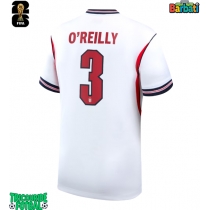 Echipament fotbal Anglia Nico O'Reilly #3 Tricou Acasa Mondial 2026 maneca scurta