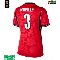Echipament fotbal Anglia Nico O'Reilly #3 Tricou Deplasare Mondial 2026 pentru femei maneca scurta