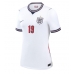 Echipament fotbal Anglia Ollie Watkins #19 Tricou Acasa Mondial 2026 pentru femei maneca scurta