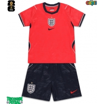 Echipament fotbal Anglia Ollie Watkins #19 Tricou Deplasare Mondial 2026 pentru copii maneca scurta (+ Pantaloni scurti)
