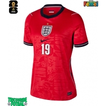 Echipament fotbal Anglia Ollie Watkins #19 Tricou Deplasare Mondial 2026 pentru femei maneca scurta