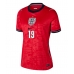 Echipament fotbal Anglia Ollie Watkins #19 Tricou Deplasare Mondial 2026 pentru femei maneca scurta