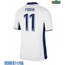 Echipament fotbal Anglia Phil Foden #11 Tricou Acasa European 2024 maneca scurta