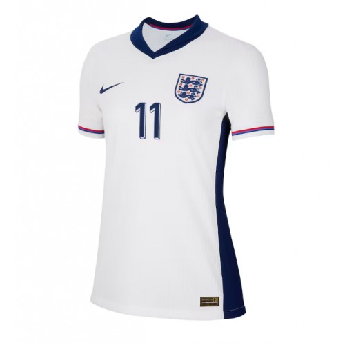 Echipament fotbal Anglia Phil Foden #11 Tricou Acasa European 2024 pentru femei maneca scurta Echipament fotbal Anglia Phil Foden #11 Tricou Acasa European 2024 pentru femei maneca scurta