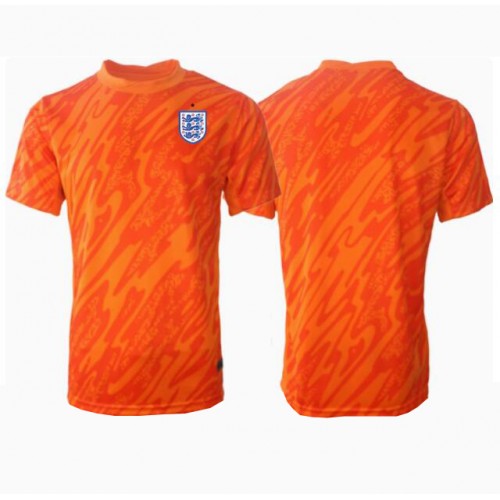 Echipament fotbal Anglia Portar Tricou Acasa European 2024 maneca scurta Echipament fotbal Anglia Portar Tricou Acasa European 2024 maneca scurta