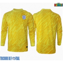 Echipament fotbal Anglia Portar Tricou Deplasare European 2024 maneca lunga