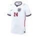 Echipament fotbal Anglia Reece James #24 Tricou Acasa Mondial 2026 maneca scurta