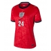 Echipament fotbal Anglia Reece James #24 Tricou Deplasare Mondial 2026 pentru femei maneca scurta