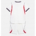Echipament fotbal Anglia Tricou Acasa Mondial 2026 pentru copii maneca scurta (+ Pantaloni scurti)