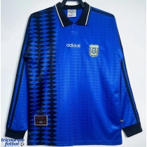 Echipament fotbal Argentina 1994 Tricou Retro Deplasare maneca lunga