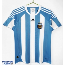 Echipament fotbal Argentina 2010 Tricou Retro Acasa maneca scurta
