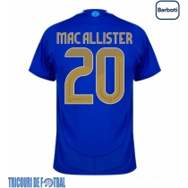 Echipament fotbal Argentina Alexis Mac Allister #20 Tricou Deplasare Copa America 2024 maneca scurta