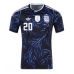 Echipament fotbal Argentina Alexis Mac Allister #20 Tricou Deplasare Mondial 2026 maneca scurta