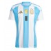 Echipament fotbal Argentina Angel Di Maria #11 Tricou Acasa Copa America 2024 maneca scurta Echipament fotbal Argentina Angel Di Maria #11 Tricou Acasa Copa America 2024 maneca scurta