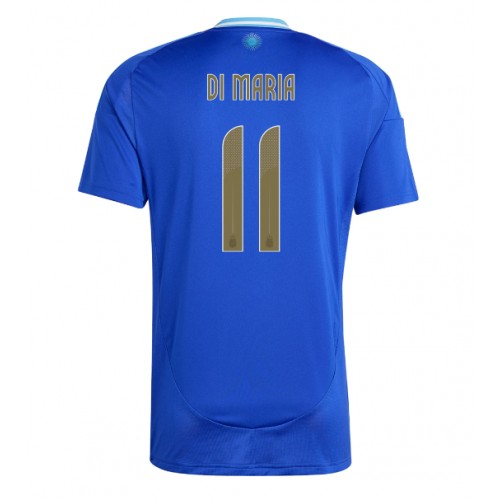 Echipament fotbal Argentina Angel Di Maria #11 Tricou Deplasare Copa America 2024 maneca scurta Echipament fotbal Argentina Angel Di Maria #11 Tricou Deplasare Copa America 2024 maneca scurta