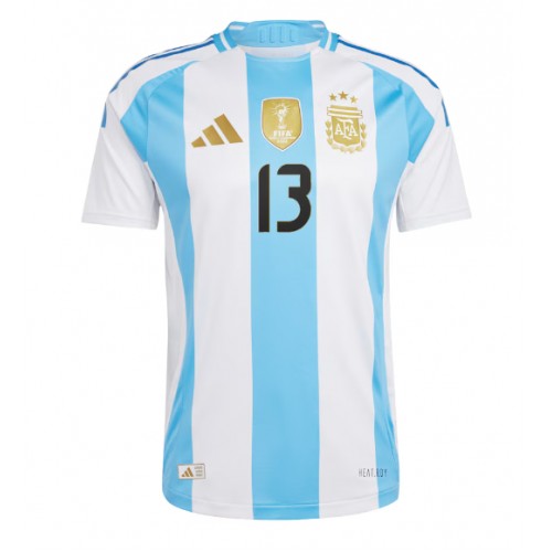 Echipament fotbal Argentina Cristian Romero #13 Tricou Acasa Copa America 2024 maneca scurta Echipament fotbal Argentina Cristian Romero #13 Tricou Acasa Copa America 2024 maneca scurta