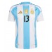 Echipament fotbal Argentina Cristian Romero #13 Tricou Acasa Copa America 2024 maneca scurta Echipament fotbal Argentina Cristian Romero #13 Tricou Acasa Copa America 2024 maneca scurta