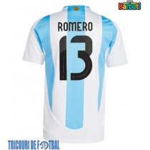 Echipament fotbal Argentina Cristian Romero #13 Tricou Acasa Copa America 2024 maneca scurta