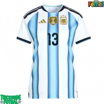 Echipament fotbal Argentina Cristian Romero #13 Tricou Acasa Mondial 2026 pentru femei maneca scurta