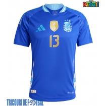 Echipament fotbal Argentina Cristian Romero #13 Tricou Deplasare Copa America 2024 maneca scurta