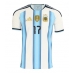 Echipament fotbal Argentina Giuliano Simeone #17 Tricou Acasa Mondial 2026 maneca scurta
