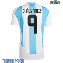 Echipament fotbal Argentina Julian Alvarez #9 Tricou Acasa Copa America 2024 maneca scurta