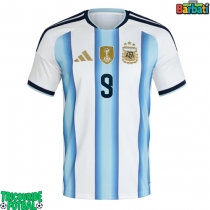Echipament fotbal Argentina Julian Alvarez #9 Tricou Acasa Mondial 2026 maneca scurta