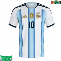 Echipament fotbal Argentina Lionel Messi #10 Tricou Acasa Mondial 2026 maneca scurta
