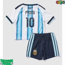Echipament fotbal Argentina Lionel Messi #10 Tricou Acasa Mondial 2026 pentru copii maneca scurta (+ Pantaloni scurti)